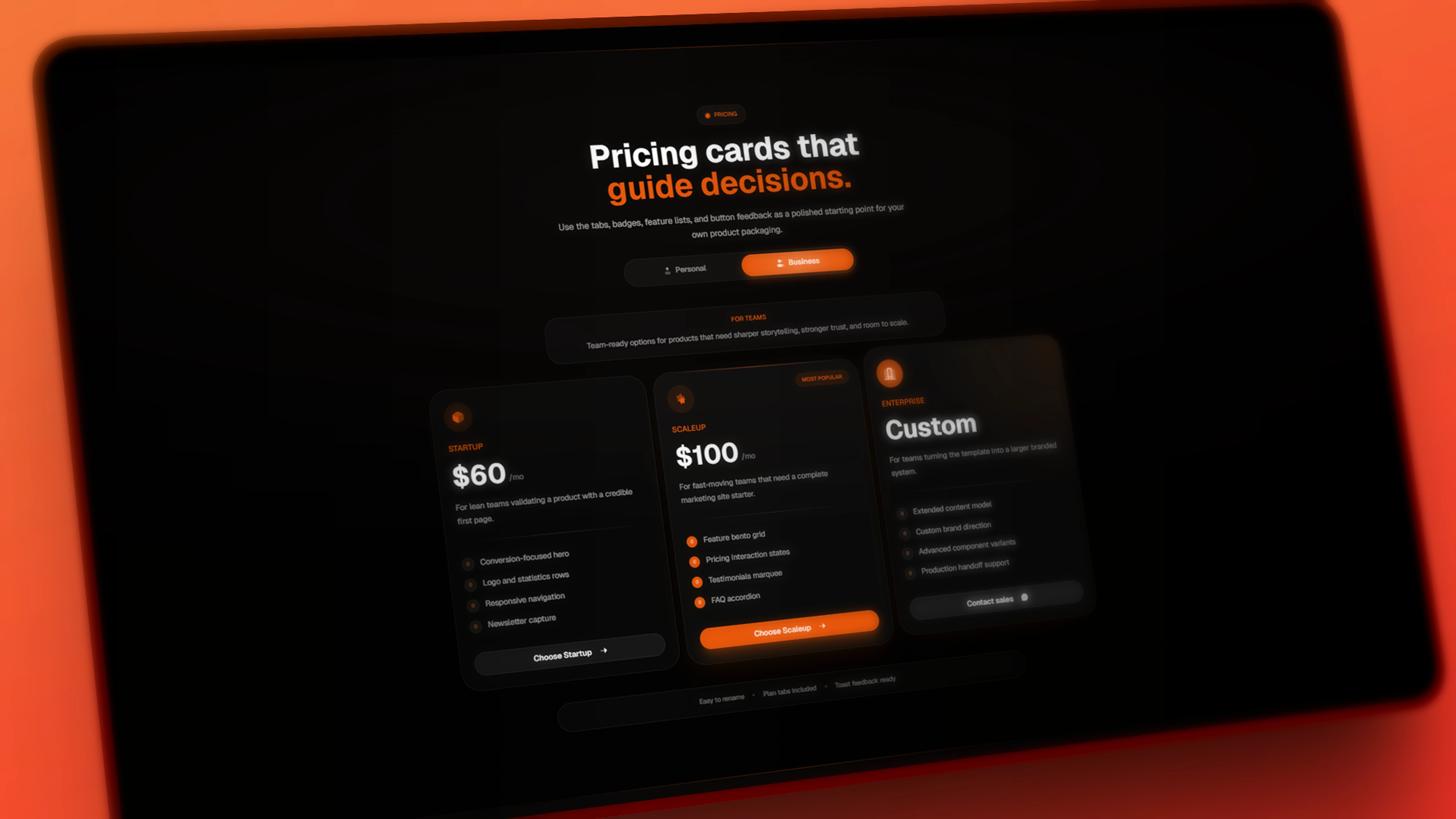 Clario Landing Page preview 2 preview