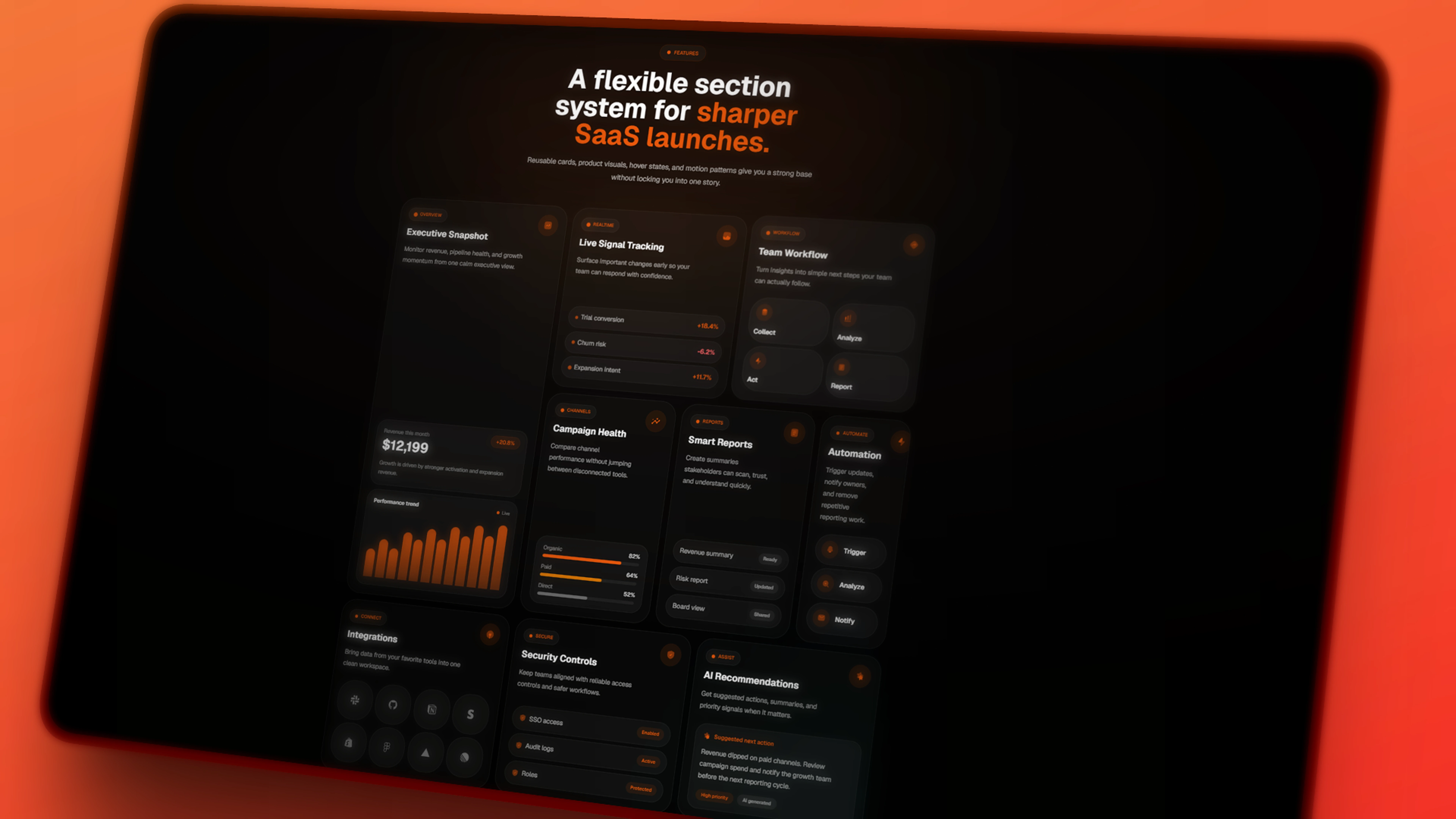 Clario Landing Page preview 4 preview